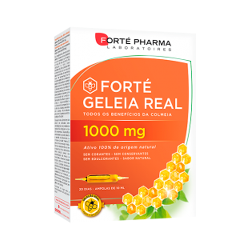 Forté Pharma Gelée Royale 1000mg 20 Ampoules