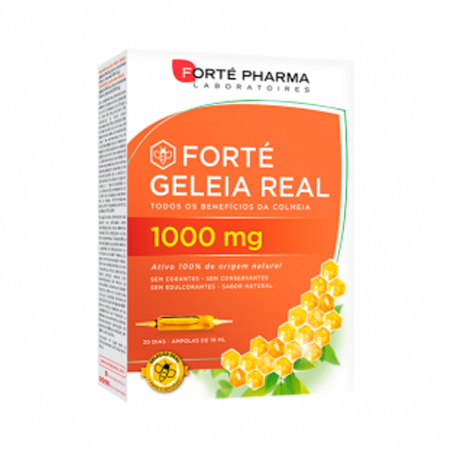 Forté Pharma Royal Jelly 1000mg 20 Ampollas