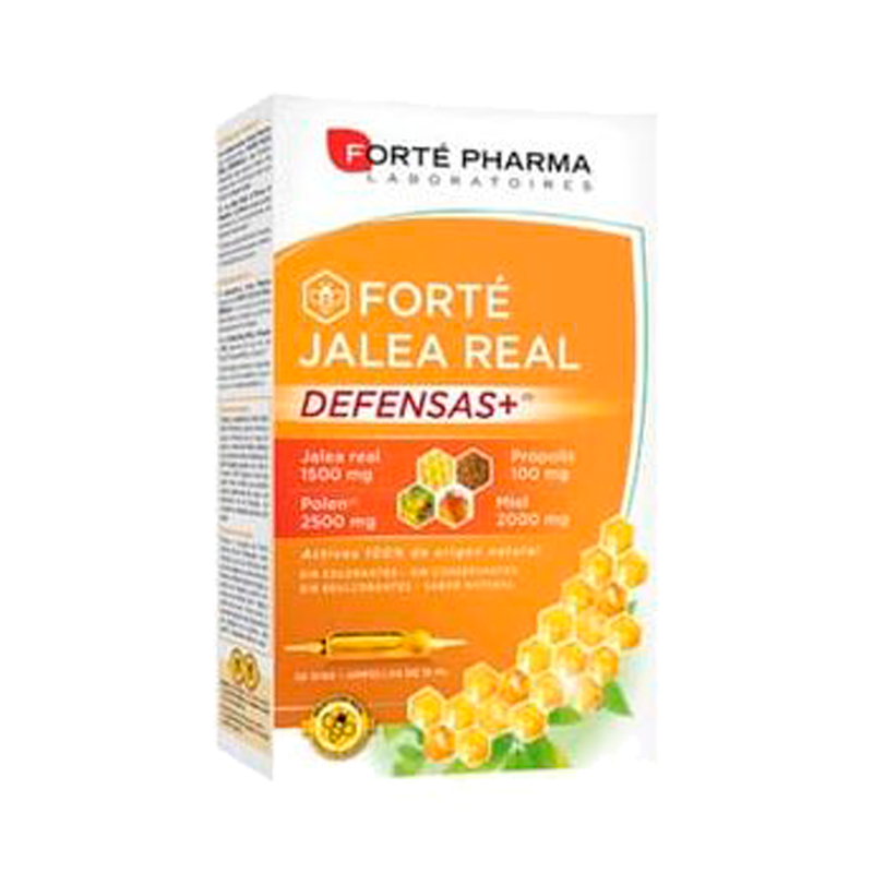 Forté Pharma Gelée Royale Défenses+ Ampoule 15mlx20 Ampoules