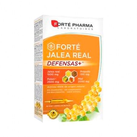 Forté Pharma Royal Jelly Defenses+ Amp 15mlx20 Ampoules