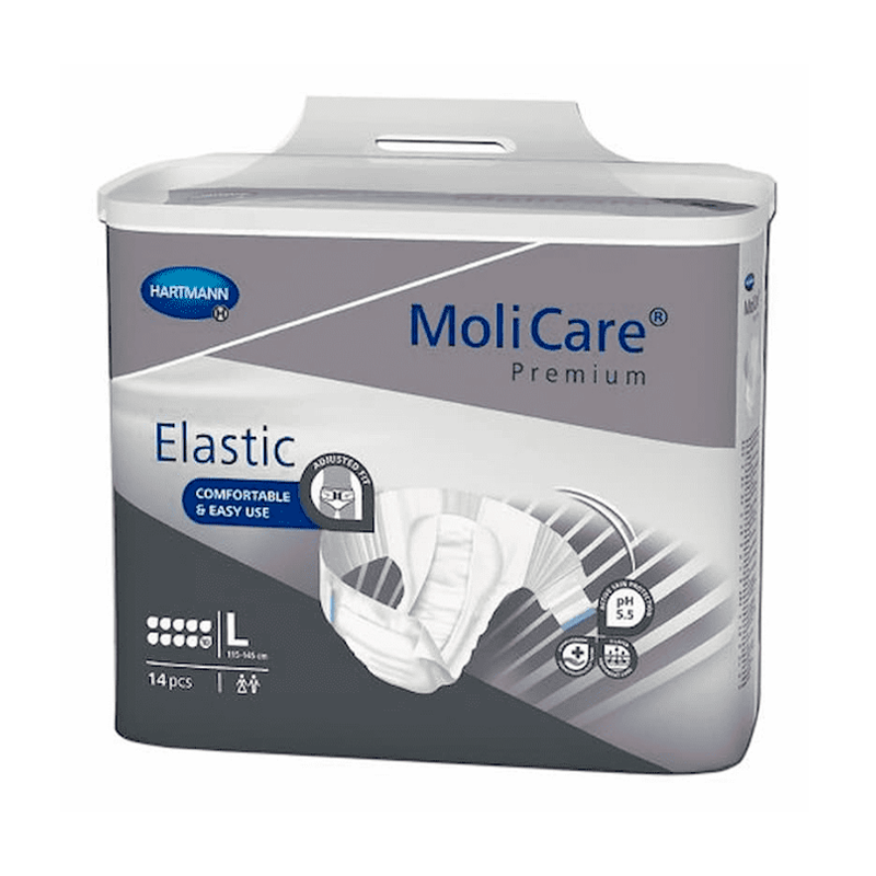 Molicare Premium Elastic 10Gotas Tam L 14unidades