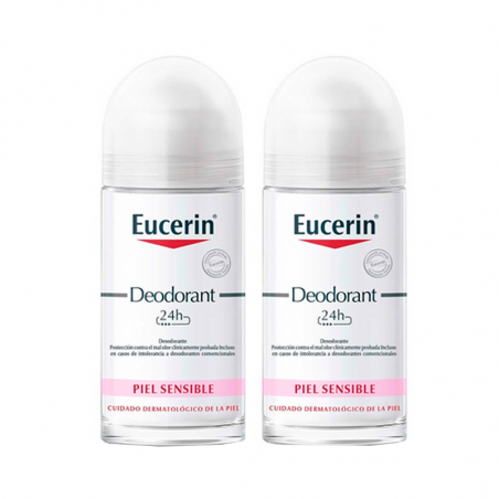 Eucerin Desodorante Roll-On 24h 2x50ml