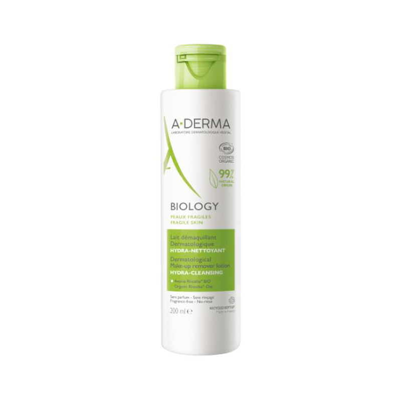 A-Derma Biology Lait Démaquillant 400ml