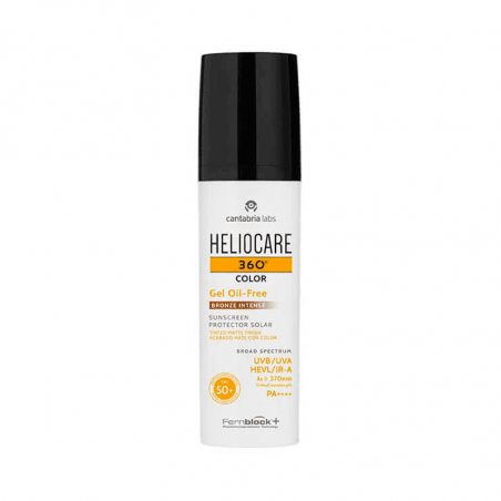 Heliocare 360º Gel Oil Free SPF50+ Color Bronce Intenso 50ml