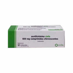 Acetilcisteína Cinfa 600mg 20 comprimidos efervescentes