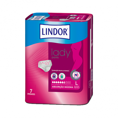 Lindor Lady Pants Grande 7 Unidades