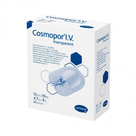 Hartmann Cosmopor I.V. Transparente 12cm x 10cm 50 Unidades Hartmann Cosmopor I.V. Transparente 12cm x 10cm 50 Unidades