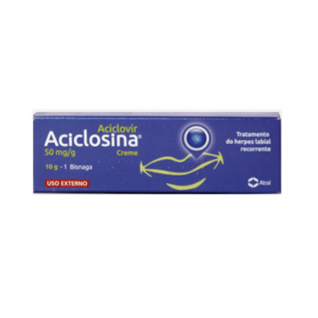 Aciclosina 50 mg / g Crema 10 g