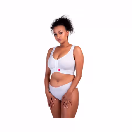 Lipoelastic PI Extra Post-Surgical M White Bra