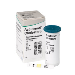 Accutrend Cholesterol Tiras Teste 5 unidades