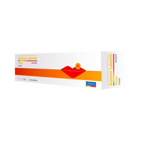 Acyclovir Labesfal 50mg/g Cream 10g