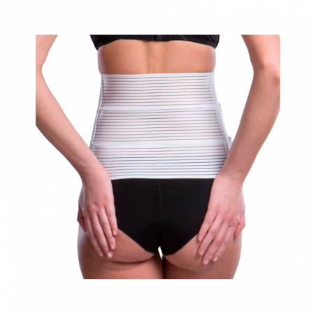 Lipoelastic KP Special Banda Compressiva Abdominal Alt 23cm S Branco