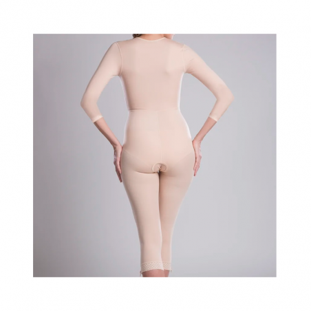 Lipoelastic MHD Comfort Compressive Suit Natural Half Leg L