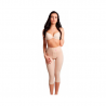 Lipoelastic TD Variant Compressive Pants Natural Half Leg L