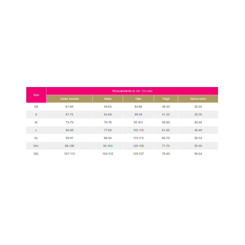 Lipoelastic VF Body Variant Calça Compressiva Meia-Coxa + Abdómen Natural XS