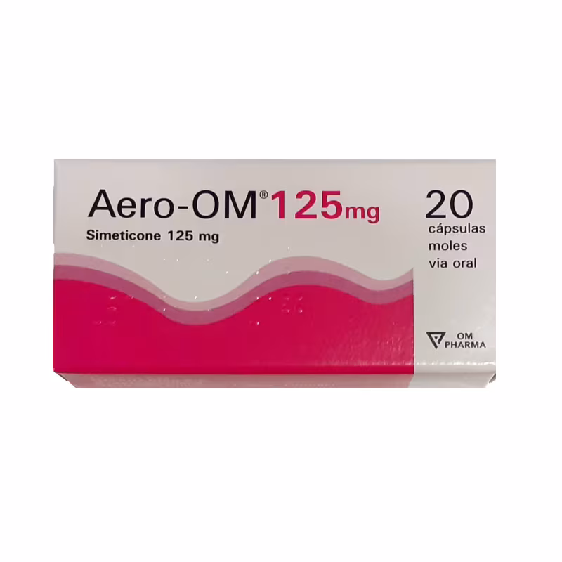 Aero-OM 125mg 20 soft capsules