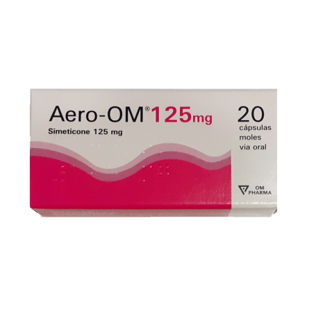 Aero-OM 125 mg 20 cápsulas blandas