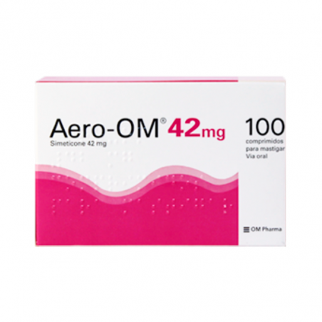 Aero-OM 42mg 100 tabletas masticables