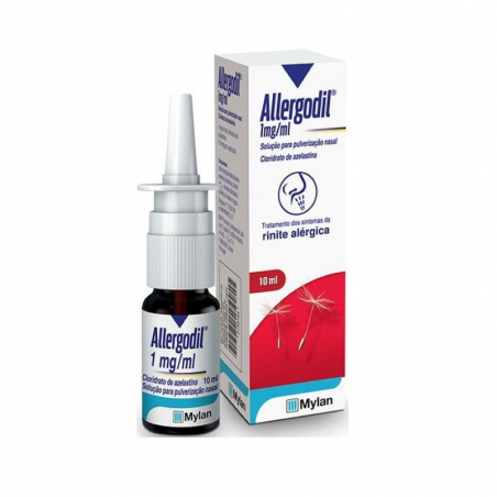 Allergodil 1 mg / ml solución de aerosol nasal 10 ml