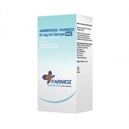 Ambroxol Farmoz 30mg/5ml Jarabe 200ml Ambroxol Farmoz 30mg/5ml Jarabe 200ml