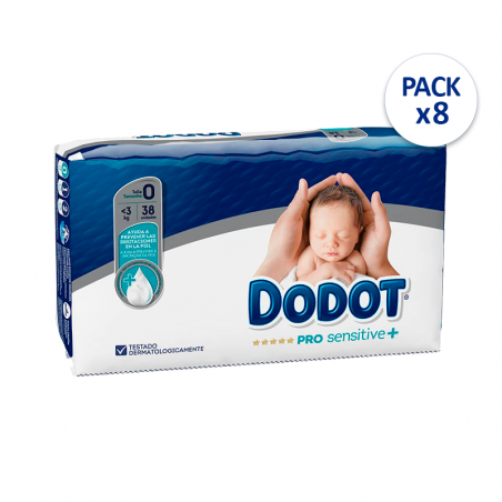 Dodot Pro-Sensitive+ Pañales T0 38 Pack 8