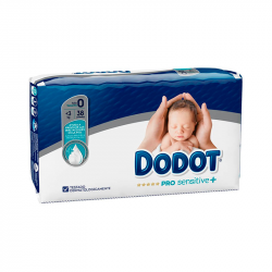 Dodot Pro-Sensitive+ T0 Diapers up to 3Kg 38units