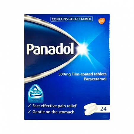 Panadol 500mg 24 comprimidos