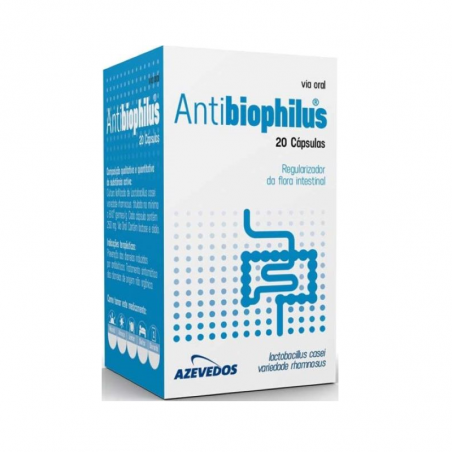 Antibiophilus 250 mg 20 gélules