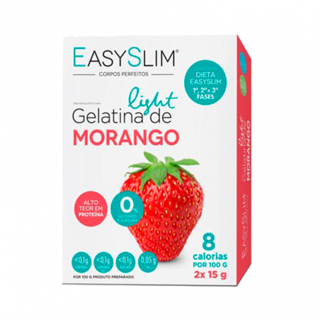Easyslim Strawberry Stevia Gelatin x2 Sachets
