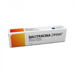 Bacitracina Zimaia 500/2000 UI/g Ungüento 10g