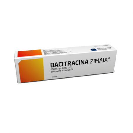 Bacitracina Zimaia 500/2000 UI/g  Pomada 10g