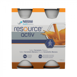 Nestlé Resource Activ Solução Oral Caramelo-Banana 4x200ml