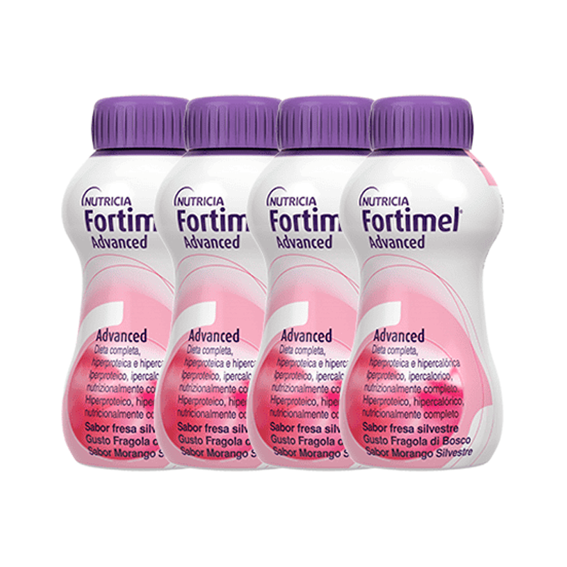 Fortimel Advanced Fresa Silvestre 4x200ml