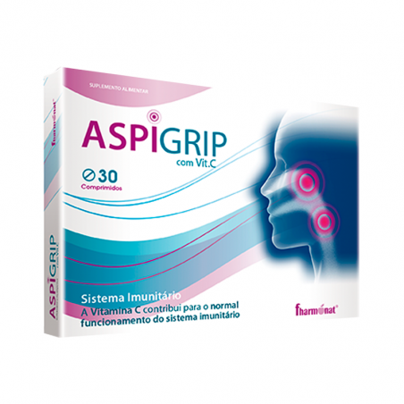 Aspigrip à la vitamine C 30 comprimés