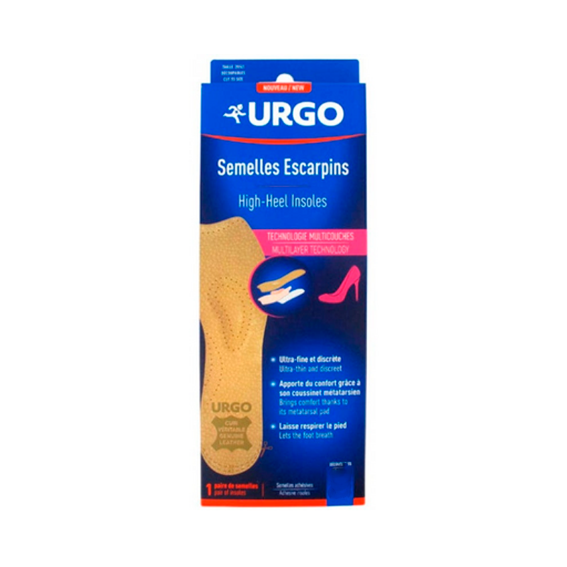 Urgo Palmilha para Sapatos Salto Alto 36-38