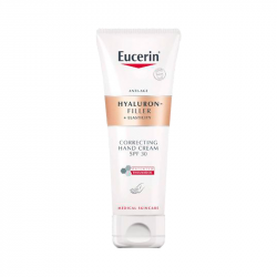 Eucerin Hyaluron-Filler + Elasticity Creme de Mãos Corretor Manchas de Idade FPS30 75ml