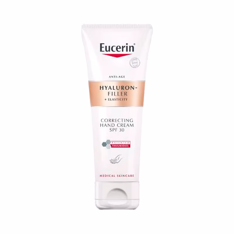 Eucerin Hyaluron Filler + Elasticity SPF30+ Crema de manos antiedad 75ml