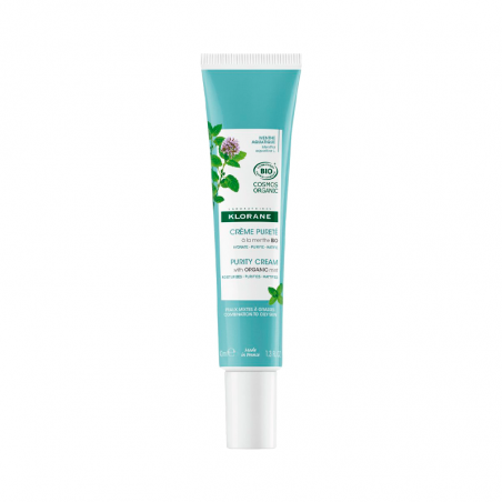 Klorane Rosto Detox Menta Aquática Creme Pureza