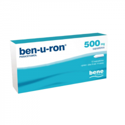 Ben-u-ron 500 mg 10 supositorios