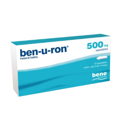 Ben-U-Ron 500 mg 10 supositorios