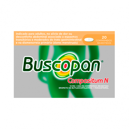Buscopan Compositum N 20 tabletas