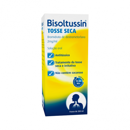 Bisoltussin Sirop Toux Sèche 200ml