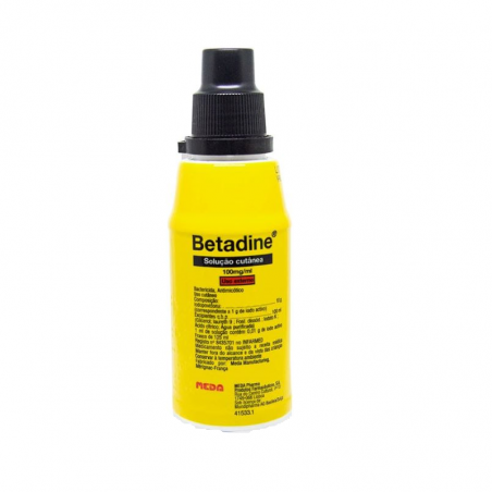 Betadine Solução Cutânea 100mg/ml 125ml