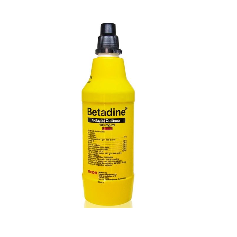 Solution Cutanee De Betadine 100 Mg Ml 500 Ml