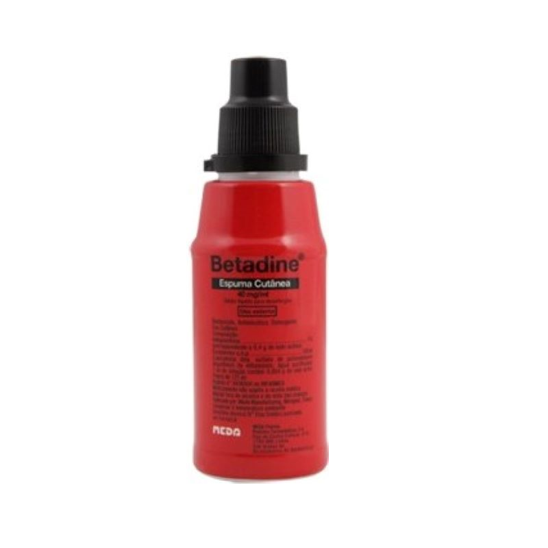 Betadine 40mg/ml Espuma Cutánea 125ml