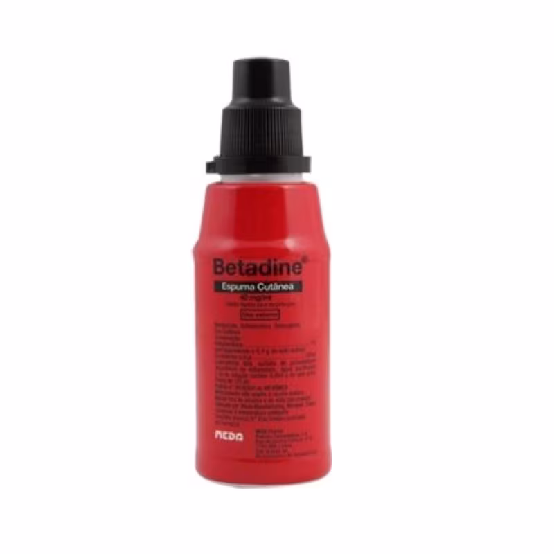 Betadine 40mg/ml Mousse Peau 125ml