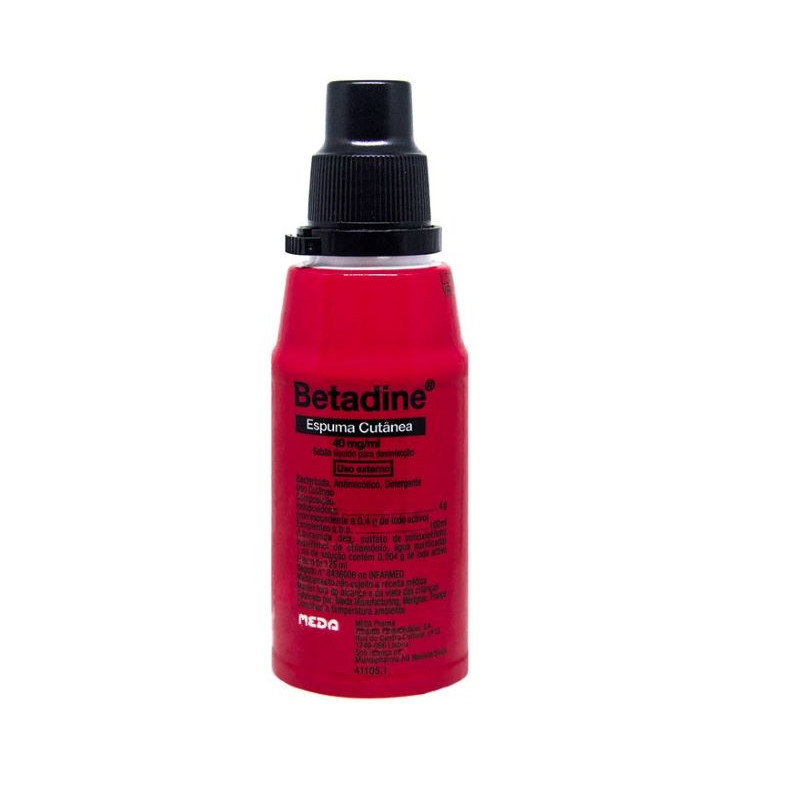 Betadine 40 mg/ml Espuma Cutánea 500ml
