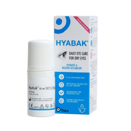 Hyabak hypotonique 0,15% 10 ml