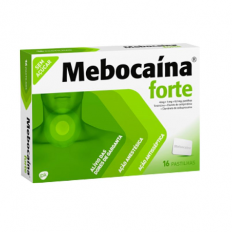 Mebocaína Forte 24 comprimidos 4 mg + 1 mg + 0,2 mg