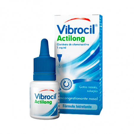 Vibrocil Actilong Gotas nasales para adultos 10 ml